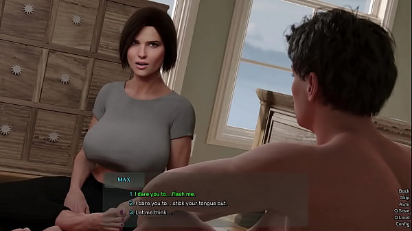 Victoria's daring flash in the truth or dare game