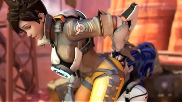 Nonton Overwatch Widow Maker Eats Tracer's Booty thumbnail