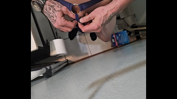 Play MP4 - new sexy underwear and my cock