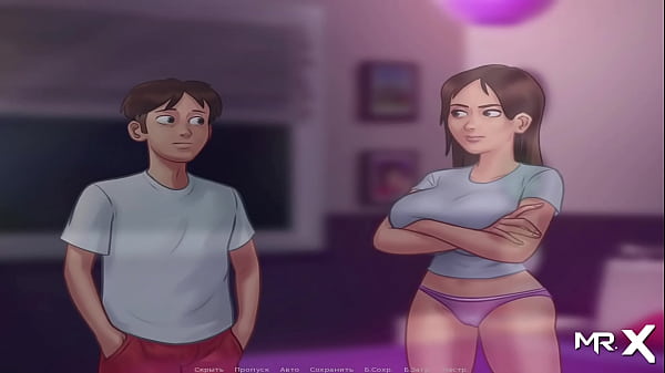 Play MP4 - SummertimeSaga - got up while hugging a girl in pajamas E1 &num; 75