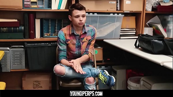 Young Perps - Shy Teen Boy Gets Bareback Fuck In The Backroom 