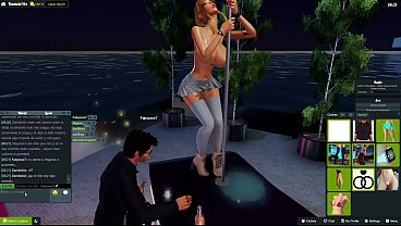 3dxchat | LoliVix | 88 | Young and stupid college girl is convinced to give her body in exchange for a few coins in front of many people.