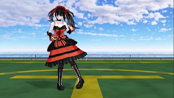 Anime girl video sex and dance live miku miku dance stripping kurumi tokisaki