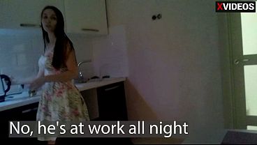 Nonton Slutty Alina Rai Has Dirty Fun With Her Stepson's Best Friend Right In The Kitchen thumbnail