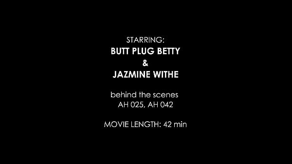 Behind the pissing scenes ahb008 jazmine withe buttplugbettty more info in description