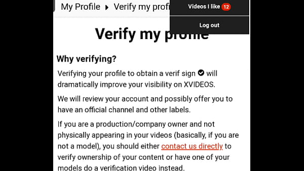 Verification video