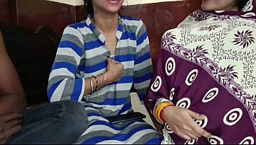 Sasu Maa Ne Shadi Se Pahle Damad Ji Ke Lund Ka Maza Liya, Desi Threesome In Hindi thumbnail