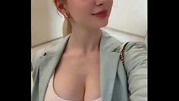 Public agent unknown amateur teen college babe with natural tits and tight shaved pussy chatted up and fucked outdoors
