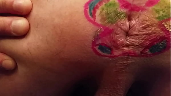 Play MP4 - PAINTED BUTTERFLY ON MY PULSATING BUTTHOLE