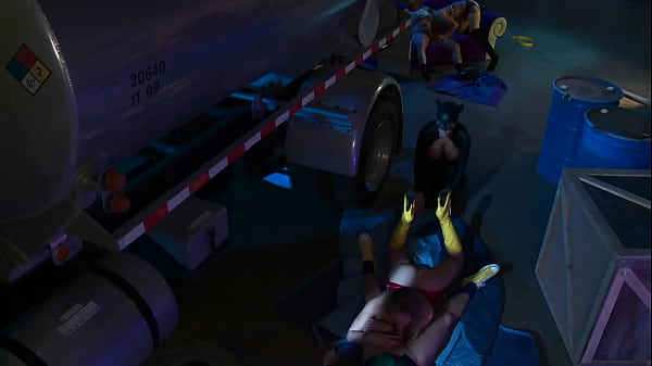 Big Boob Superheroines Get Off In Group Scene With Horny Heroes thumbnail