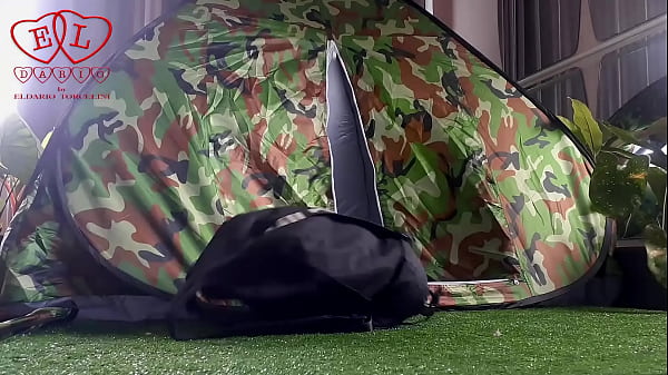 Camp fucking step brother and sister fuck during family camping trip role play