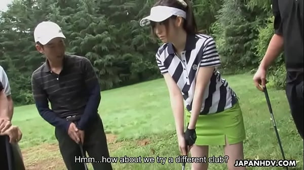 Play MP4 - Golfing can be fun when the clubs get sucked