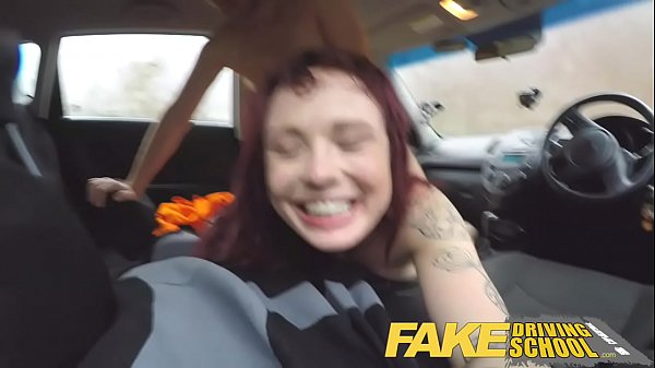 Fake Driving American Teen Creampied by British_Instructor