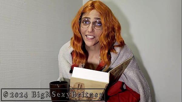 Big n sexy britney heads to the library hot librarian blowjob and facial promo video 1 minute sfw teaser 