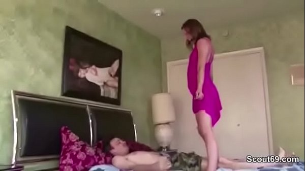 step Daughter Seduce Friend of her Mother to Fuck in the_Morning