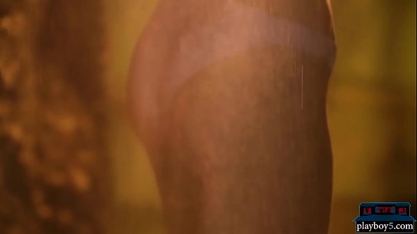 Sexy brunette babes strip naked inoutdoor settings