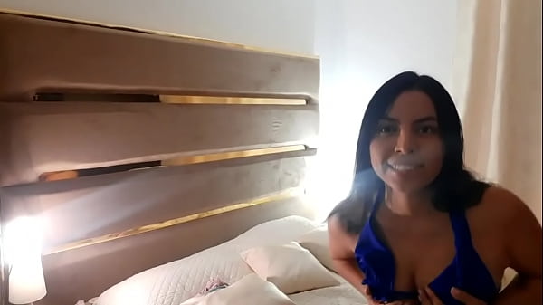 She is alone at home