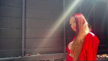 European Stepmom Artemisia Love Outside Solo Sesh thumbnail