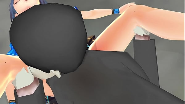 ゾンビがおっぱい女をリョナる 