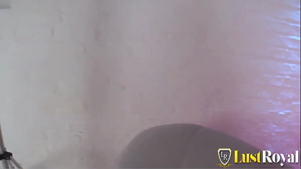 Seductive babe pleasing her smooth pussy with fingers