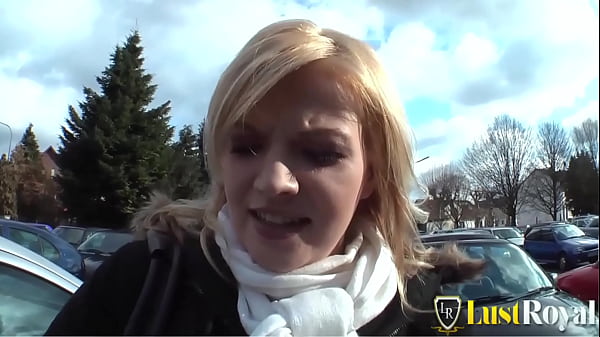 Seductive babe pleasing her smooth pussy with fingers 