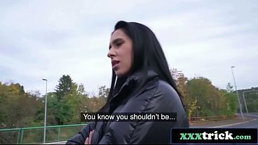Nonton Roadside Pickup Turns Into Deep Anal Fuck Session For Busty Tourist thumbnail