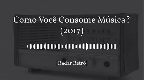 Radar RetrôComo Você Consome Música 2017
