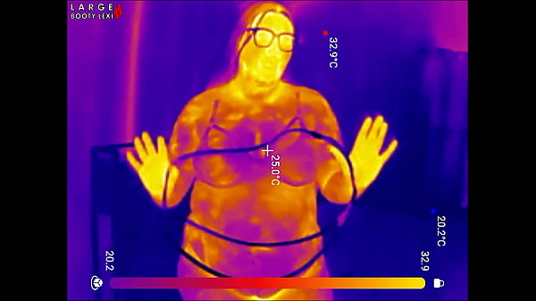 First time locked in chastity belt thick bbw ass fingered deep then stuffed with 2 huge butt plugs thermal pov 4k landscape 