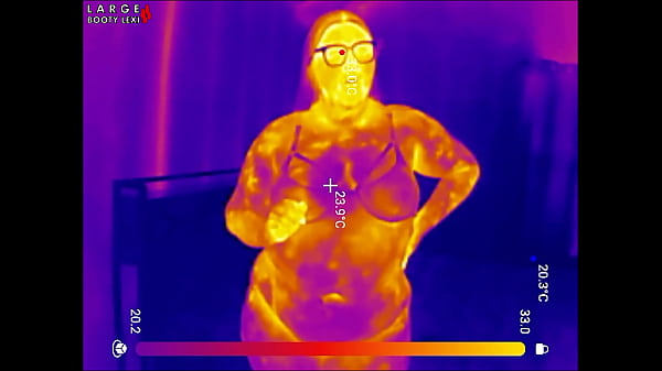 First time locked in chastity belt thick bbw ass fingered deep then stuffed with 2 huge butt plugs thermal pov 4k landscape