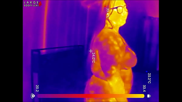 First time locked in chastity belt thick bbw ass fingered deep then stuffed with 2 huge butt plugs thermal pov 4k landscape 