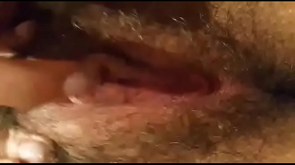 Latina fingering his hairypussy