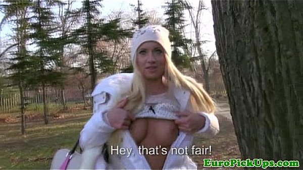 Pulled euro amateur shows her tits