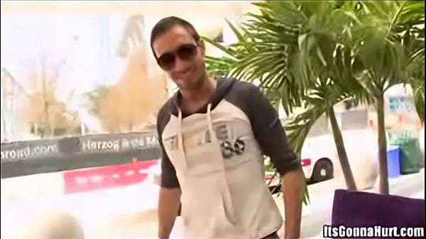 GAYWIRE - Castro Makes It Hurt With His Big Black Cock 