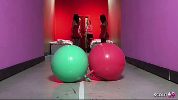 Nonton Her Step Sister Get Fucked By Boy After Party While She Is Have Intense Lesbian Sex And Watching Her thumbnail