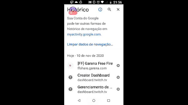 men&oacute_ vazando o historico do xvidios