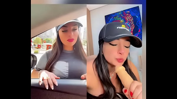 Public taking macdonald's service to a next level hot roleplay here 