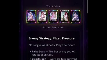 LUST CODEX Hentai AI Card Game