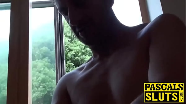 Blonde babe enojoyed being spanked 