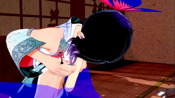 Demon Slayer Hentai - Shinobu Kocho Masturbating With Tits thumbnail