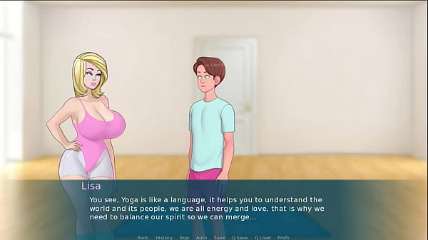 Play MP4 - SexNote Cap 22 - trio con dos hermosas chicas y un poco de yoga y sexo con una milf rubia