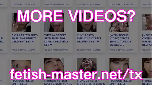 Japanese Asian Tongue Spit Face Nose Licking Sucking Kissing Handjob Fetish - More at fetish-master.net