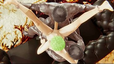 One Piece Yaoi - Zoro In A Double Anal Penetration thumbnail
