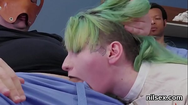 Unusualnympho is taken in anal assylum for_awkward treatment