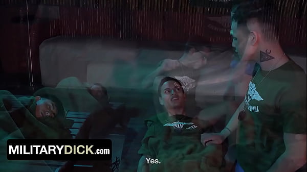 Play MP4 - Hot Raw Orgy With Eye Candy U&period;S&period; Soldiers At The Fort Liberty Army Barracks - Military Dick