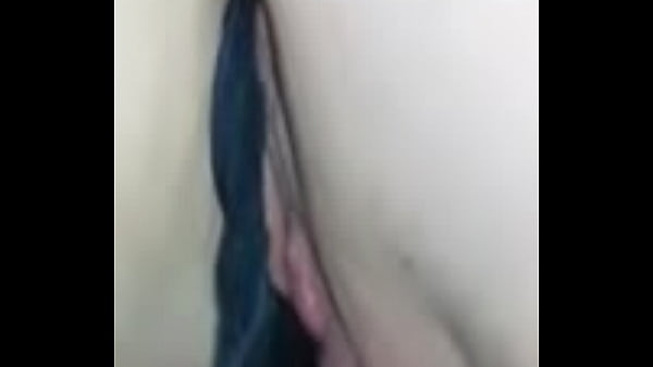 black panties playing from behind