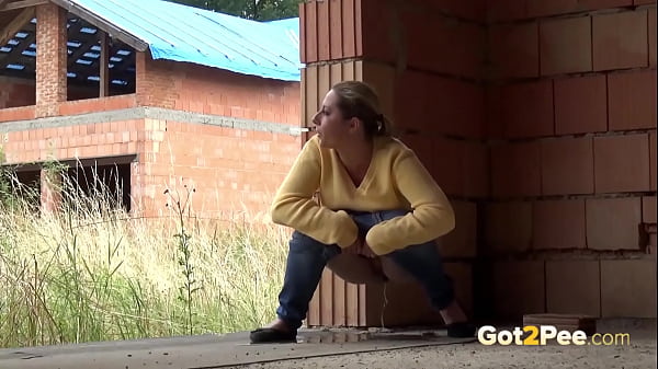 Got2pee Brings Another Desperately Peeing Girl In Marking A New House - Featuring Big Puddle thumbnail