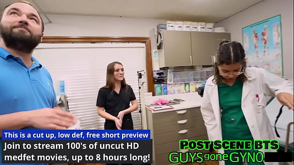 Perverted podiatrists mira monroe & aria nicole take advantage of male patients feet 