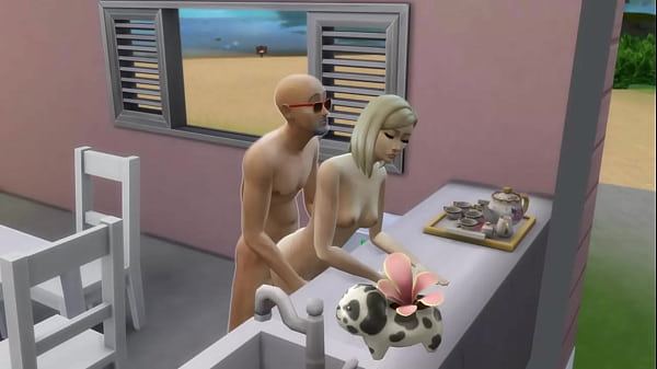 Slut android 18 cheats on krillin with pervert master roshi 