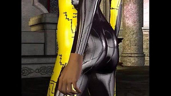 3d virtual stripper gets naked and dances on stage 