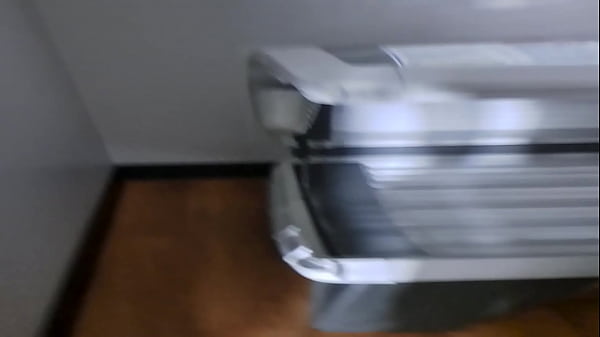 Tanning bed at the gym